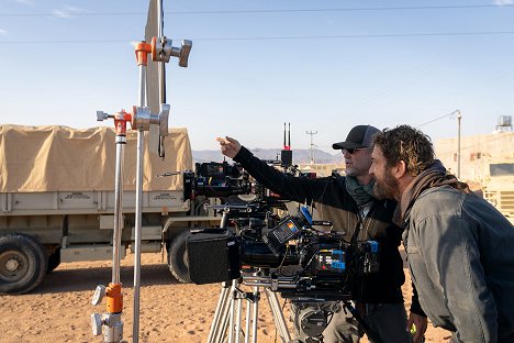 Ric Roman Waugh, Gerard Butler - Kandahar - Dreharbeiten
