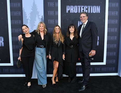 The Mother Los Angeles Premiere Event at Westwood Village on May 10, 2023 in Los Angeles, California - Niki Caro, Elaine Goldsmith-Thomas - The Mother - Événements