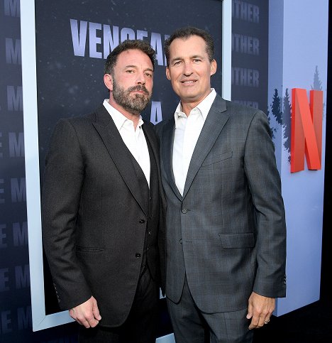 The Mother Los Angeles Premiere Event at Westwood Village on May 10, 2023 in Los Angeles, California - Ben Affleck, Scott Stuber - Matka - Z akcí