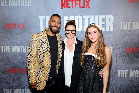 The Mother Fan Screening at The Paris Theatre on May 04, 2023 in New York City - Omari Hardwick, Niki Caro, Lucy Paez - Matka - Z akcí