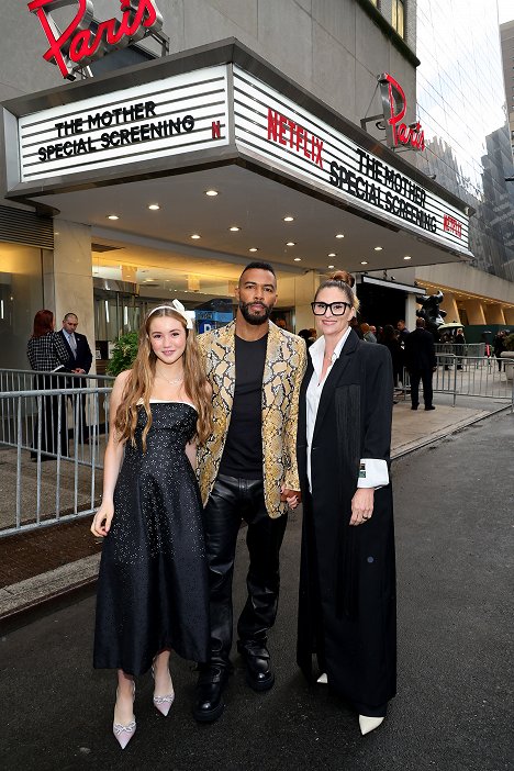 The Mother Fan Screening at The Paris Theatre on May 04, 2023 in New York City - Lucy Paez, Omari Hardwick, Niki Caro - The Mother - Events