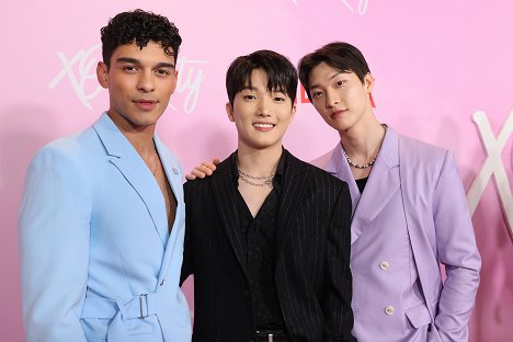 XO, Kitty Los Angeles Premiere at Netflix Tudum Theater on May 11, 2023 in Los Angeles, California - Anthony Keyvan, Minyeong Choi, Sang Heon Lee - XO, Kitty - Season 1 - Events