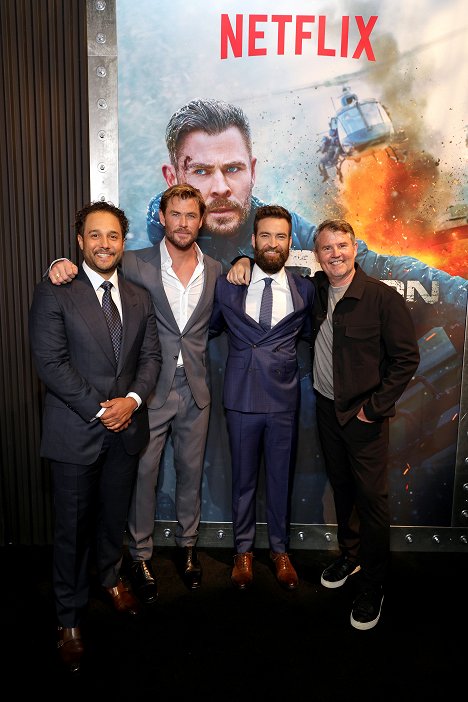 Netflix's Extraction 2 New York Premiere at Jazz at Lincoln Center on June 12, 2023 in New York City - Chris Hemsworth, Sam Hargrave, Patrick Newall - Extraction 2 - Events