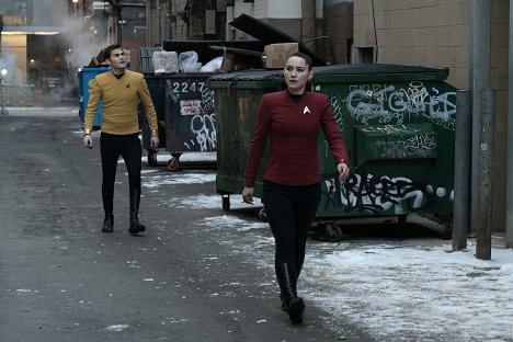 Paul Wesley, Christina Chong - Star Trek: Strange New Worlds - Morgen und morgen und morgen - Filmfotos
