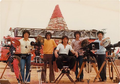 Chung-Yuen Chan, Chi-Hwa Chen, Jackie Chan, Chris Chen, Jung-Shu Chen - Lord Dragón - Del rodaje