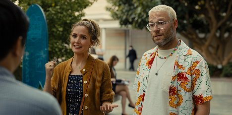 Rose Byrne, Seth Rogen - Platonic - San Diego - De la película