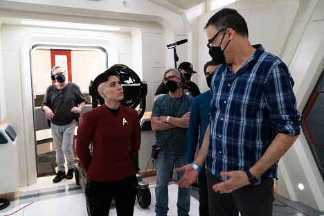 Melissa Navia, Eduardo Sánchez - Star Trek: Különös új világok - Lótuszevők között - Forgatási fotók
