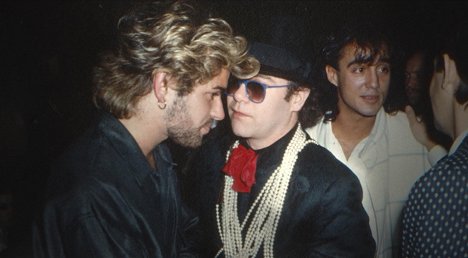 George Michael, Elton John, Andrew Ridgeley - Wham! - Filmfotos