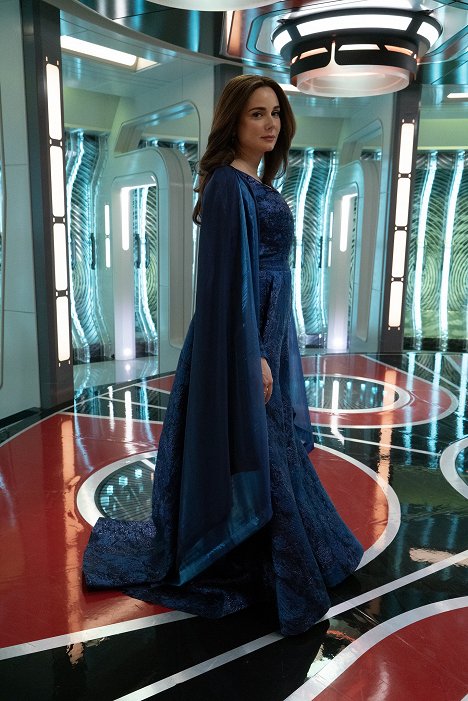 Mia Kirshner - Star Trek: Podivné nové světy - Šarády - Z natáčení