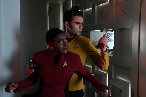 Celia Rose Gooding, Paul Wesley - Star Trek: Strange New Worlds - Wo Worte fehlen - Filmfotos