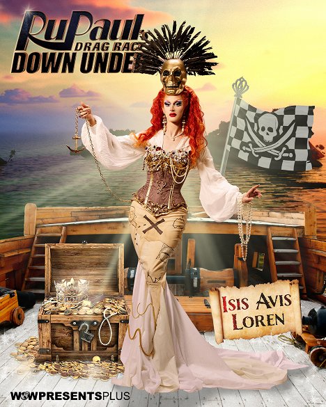 Isis Avis Loren - RuPaul's Drag Race Down Under - Werbefoto