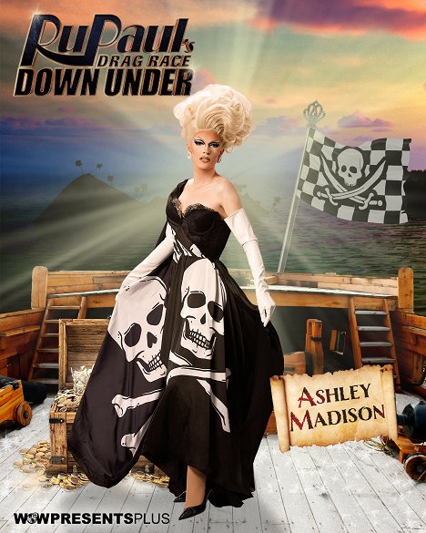Ashley Madison - RuPaul's Drag Race Down Under - Werbefoto