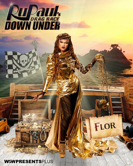 Flor - RuPaul's Drag Race Down Under - Promoción