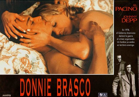 Johnny Depp, Anne Heche - Donnie Brasco - Fotocromos