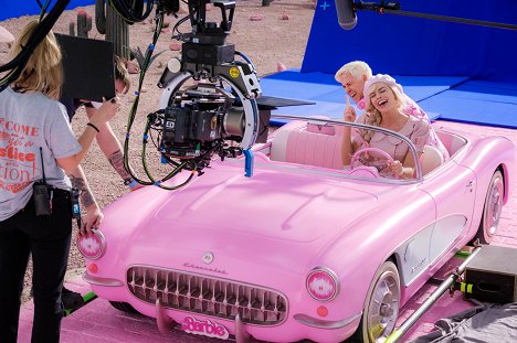 Ryan Gosling, Margot Robbie - Barbie - Dreharbeiten