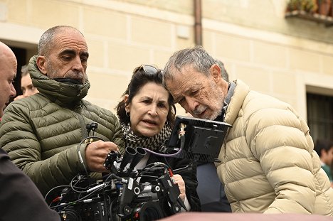 Carol Polakoff, José Luis Alcaine - La voz del sol - Dreharbeiten