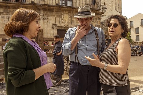 Carmen Machi, Karra Elejalde, Carol Polakoff - La voz del sol - Tournage