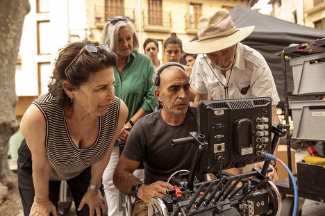 Carol Polakoff, José Luis Alcaine - La voz del sol - Dreharbeiten