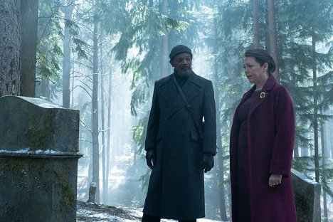 Samuel L. Jackson, Olivia Colman - Tajná invaze - Sklizeň - Z filmu