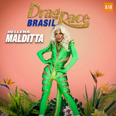Hellena Malditta - Drag Race Brasil - Werbefoto