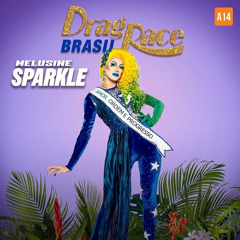 Melusine Sparkle - Drag Race Brasil - Promoción