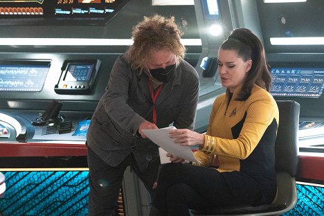 Dermott Downs, Rebecca Romijn - Star Trek: Strange New Worlds - Subraum-Rhapsodie - Dreharbeiten