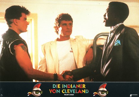 Charlie Sheen, Tom Berenger, Wesley Snipes - Major League - Lobby Cards