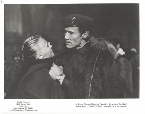 Darlanne Fluegel, Henry Silva - Bulletproof - Lobby Cards