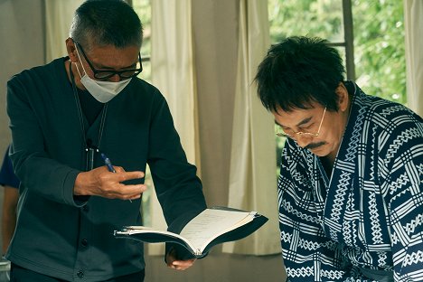 成島出, Kōji Yakusho - Ginga Tetsudou no Chichi - Dreharbeiten