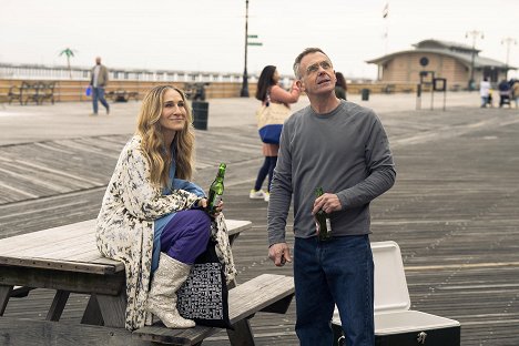 Sarah Jessica Parker, David Eigenberg - And Just Like That... - The Last Supper Part One: Appetizer - Film