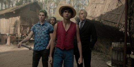 Mackenyu, Jacob Romero, Iñaki Godoy, Taz Skylar - One Piece - Season 1 - Filmfotók
