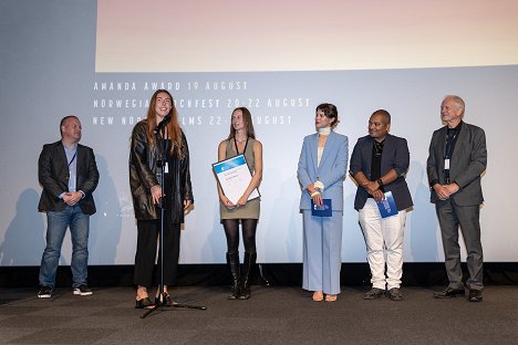 Award ceremony at The 51st Norwegian International Film Festival. - Marlene Emilie Lyngstad, Emilie Koefoed Larsen - Norwegian Offspring - Evenementen