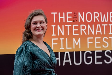 The world premiere at The 51st Norwegian International Film Festival in Haugesund. - Kornelia Melsæter - Å øve - Tapahtumista