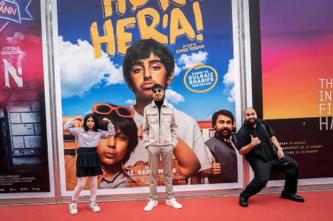 The opening screening at The 51st Norwegian International Film Festival in Haugesund. - Liza Haider, Mohammed Ahmed, Asim Chaudhry - Hør her'a! - Eventos