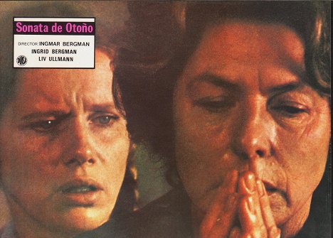 Liv Ullmann, Ingrid Bergman - Sonata de Otoño - Fotocromos