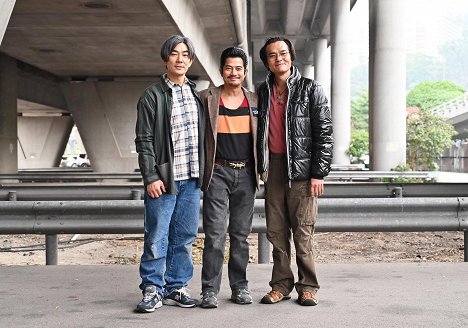 Richie Ren, Aaron Kwok, Gordon Lam - Rob & Roll - Dreharbeiten