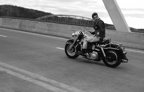 Austin Butler - Motorkáři - Z natáčení