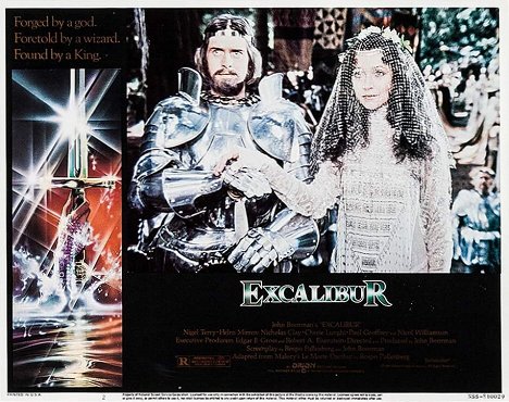 Nigel Terry, Cherie Lunghi - Excalibur - sankarin miekka - Mainoskuvat