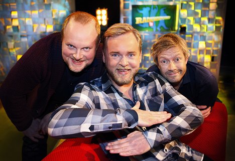 Steinar Sagen, Tore Sagen, Bjarte Tjøstheim - Radioresepsjonen på TV - Promokuvat