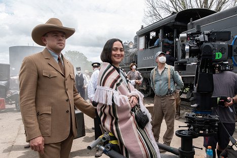 Leonardo DiCaprio, Lily Gladstone - Killers of the Flower Moon - Tournage