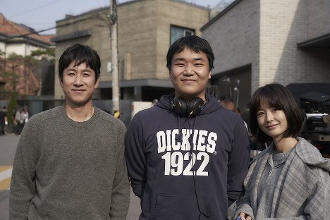 Lee Sun-kyun, Jason Yu, Jung Yu-mi - Sleep - Dreharbeiten