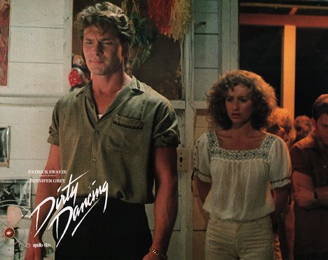 Patrick Swayze, Jennifer Grey - Dirty Dancing - Cartes de lobby