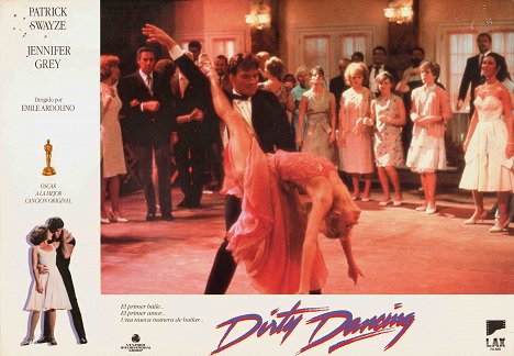 Patrick Swayze, Cynthia Rhodes - Dirty Dancing - Lobby karty