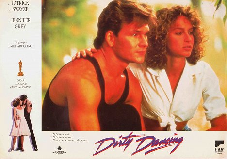 Patrick Swayze, Jennifer Grey - Dirty Dancing - Lobbykaarten