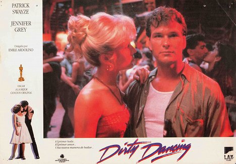 Cynthia Rhodes, Patrick Swayze - Dirty Dancing - Lobby karty