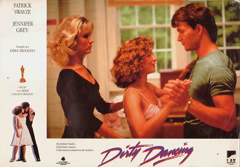 Cynthia Rhodes, Jennifer Grey, Patrick Swayze - Dirty Dancing - Mainoskuvat