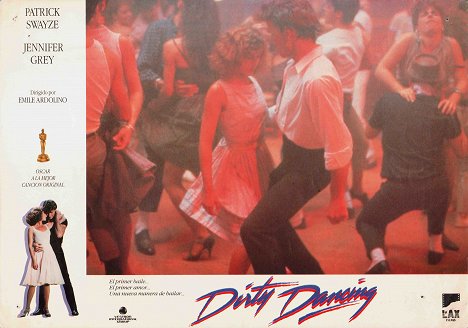Jennifer Grey, Patrick Swayze - Dirty Dancing - Cartes de lobby