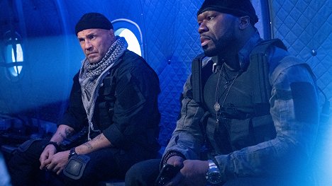 Randy Couture, 50 Cent - The Expendables 4 - Filmfotos