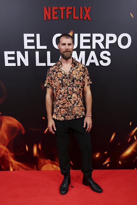 "El Cuerpo En Llamas" premiere at Capitol Cinema on September 06, 2023 in Madrid, Spain - José Manuel Poga - Burning Body - Events