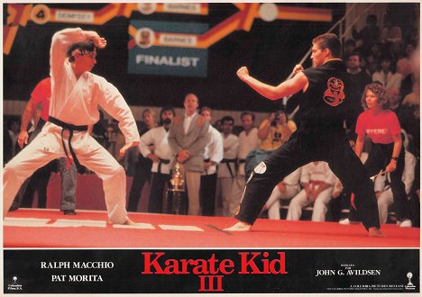 Ralph Macchio - Karate Kid 3 - Cartes de lobby